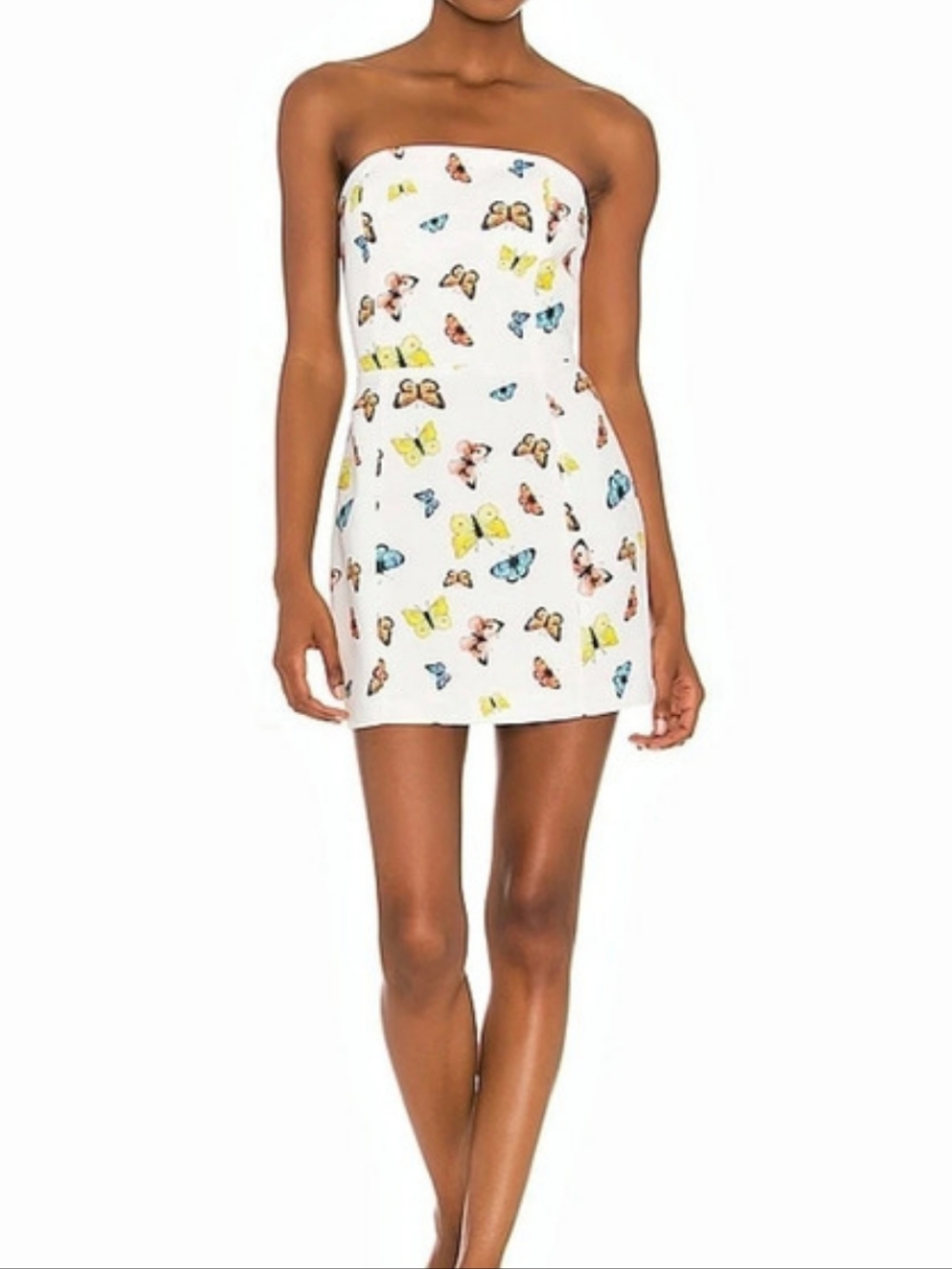 Amanda Uprichard Mandy dress in butterfly mini dress Size XS